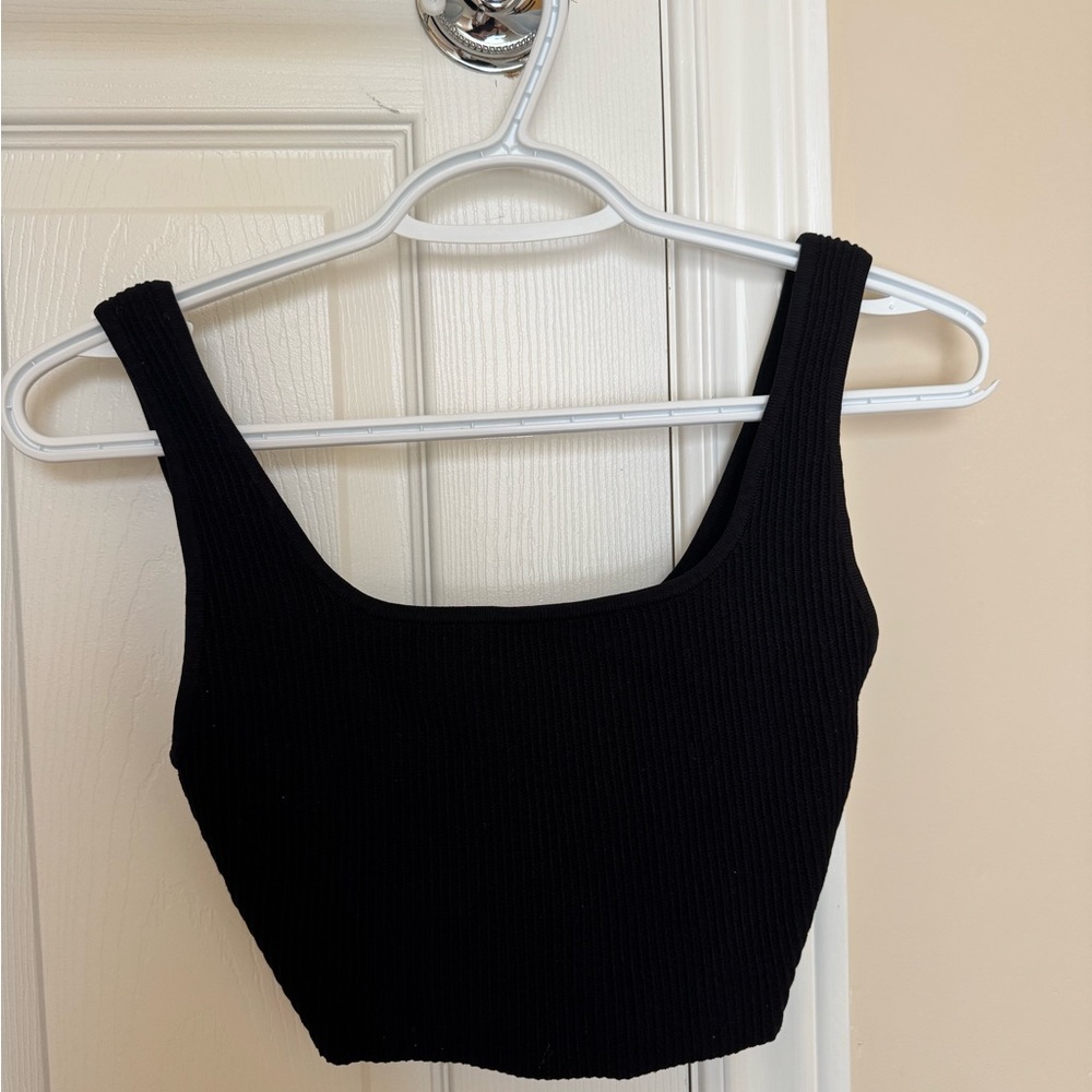 Aritzia Sculpt Knit Squareneck Tank